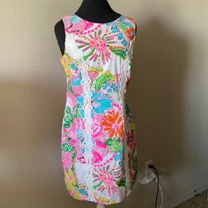 Like New Lilly Pulitzer Shift Dress Size 12